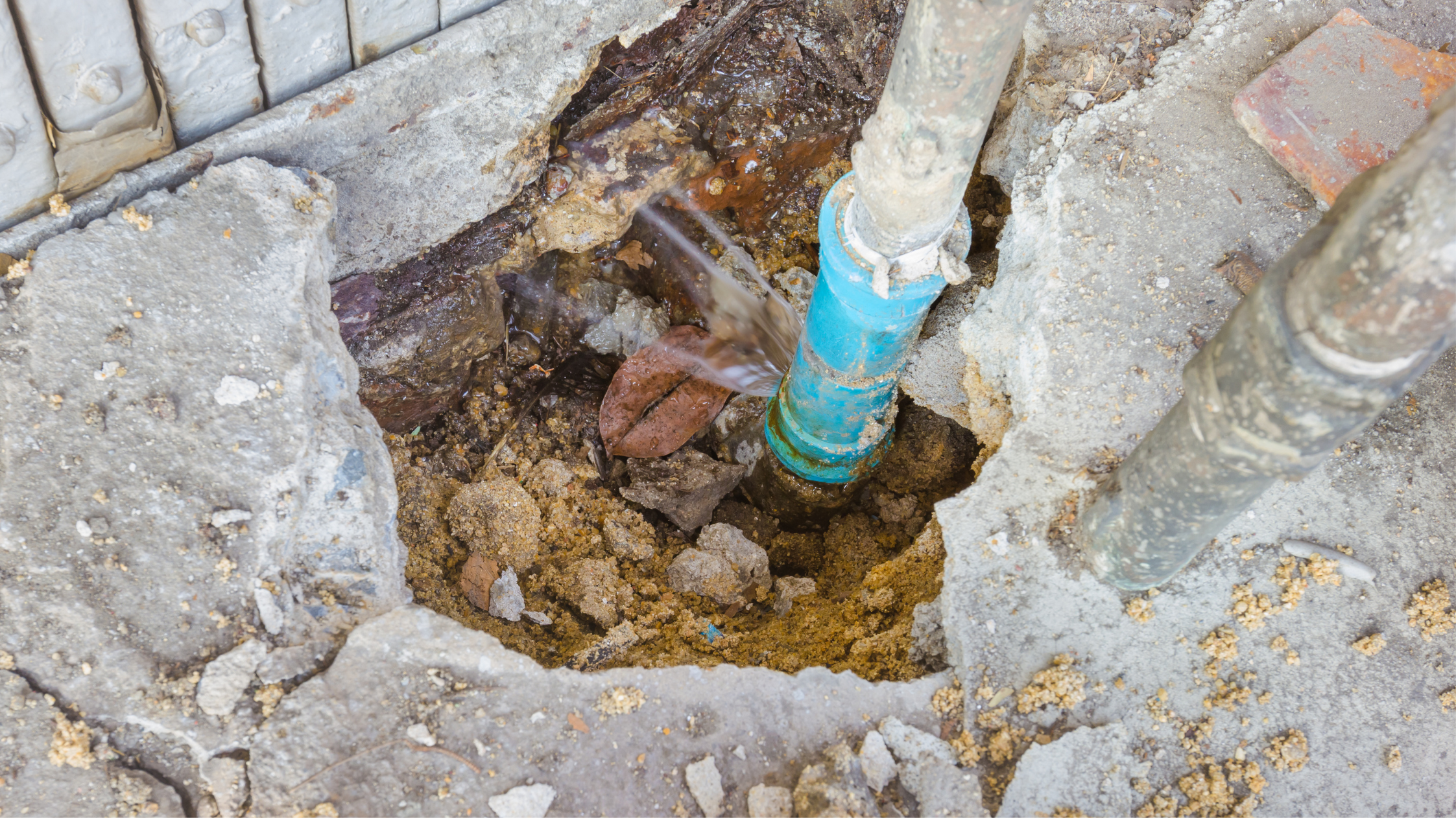 Pipe Leak Damage