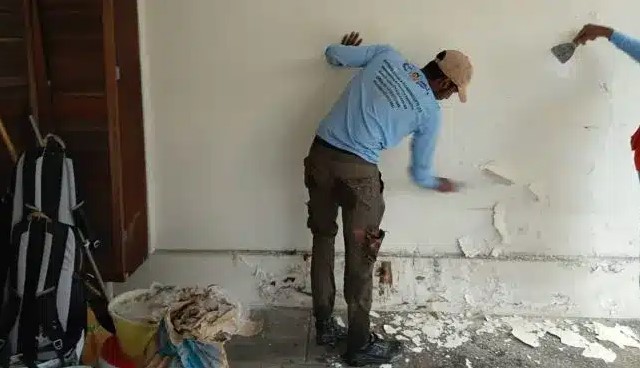 Condo HDB Wall Seepage Repair
