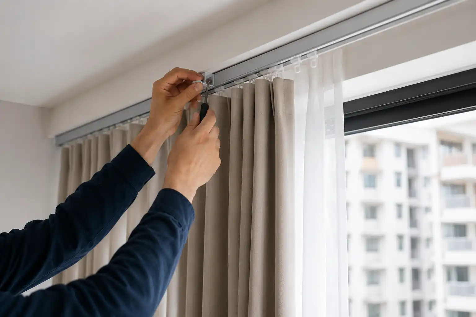 HDB Curtain Installation