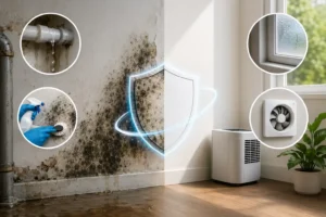 How to Stop Mold Growth Caused by Water Leakage