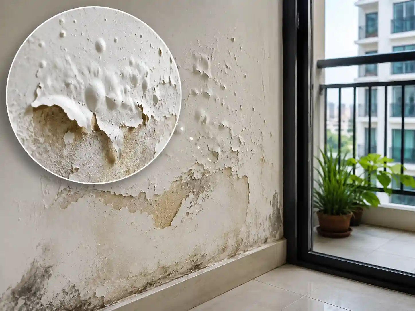 Peeling Paint or Bubbling Wall Finishes