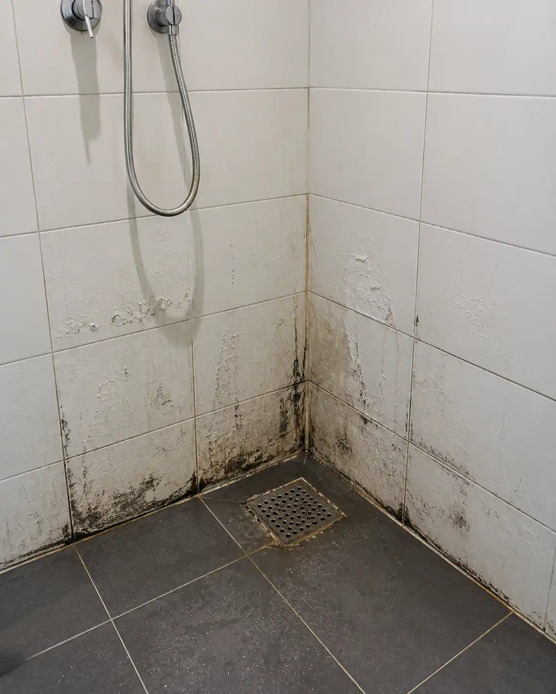 Shower Leakage Before Repair