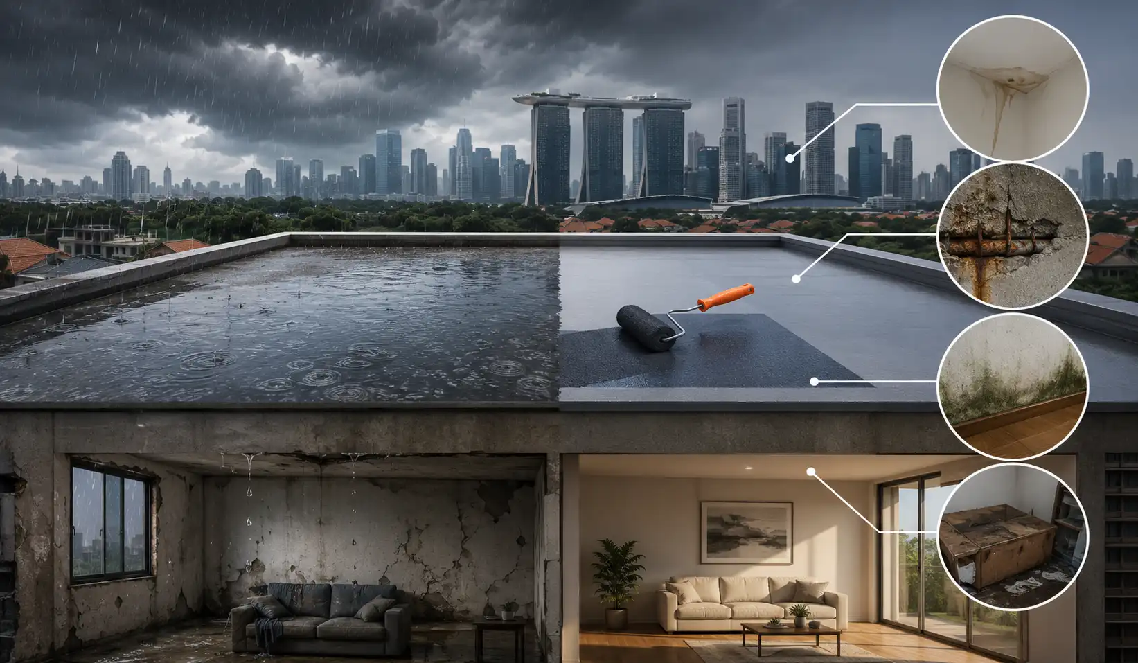 Why Roof Waterproofing Is Essential for Properties in Pasir Ris, Singapore